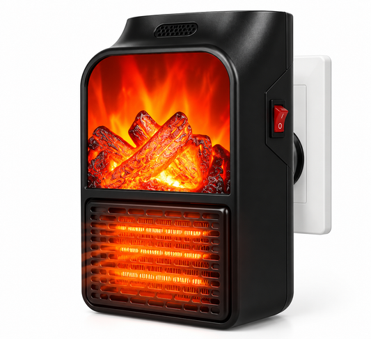 Calefactor efecto chimenea 1000W